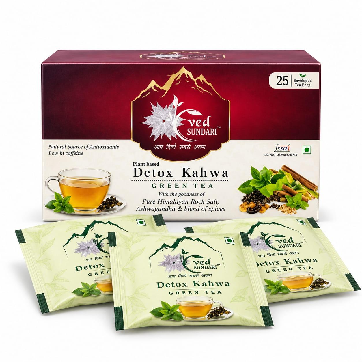 DETOX KAHWA GREEN TEA 